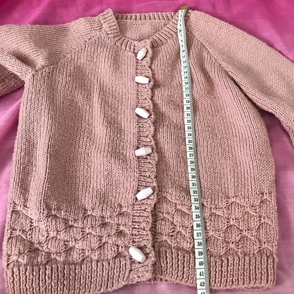 Kids handmade cardigan - Picture 4 of 8